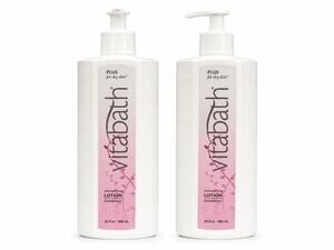 Vitabath Moisturizing Lotion Plus Dry Skin & Orchid Intrigue 20 fl oz 2 Pack